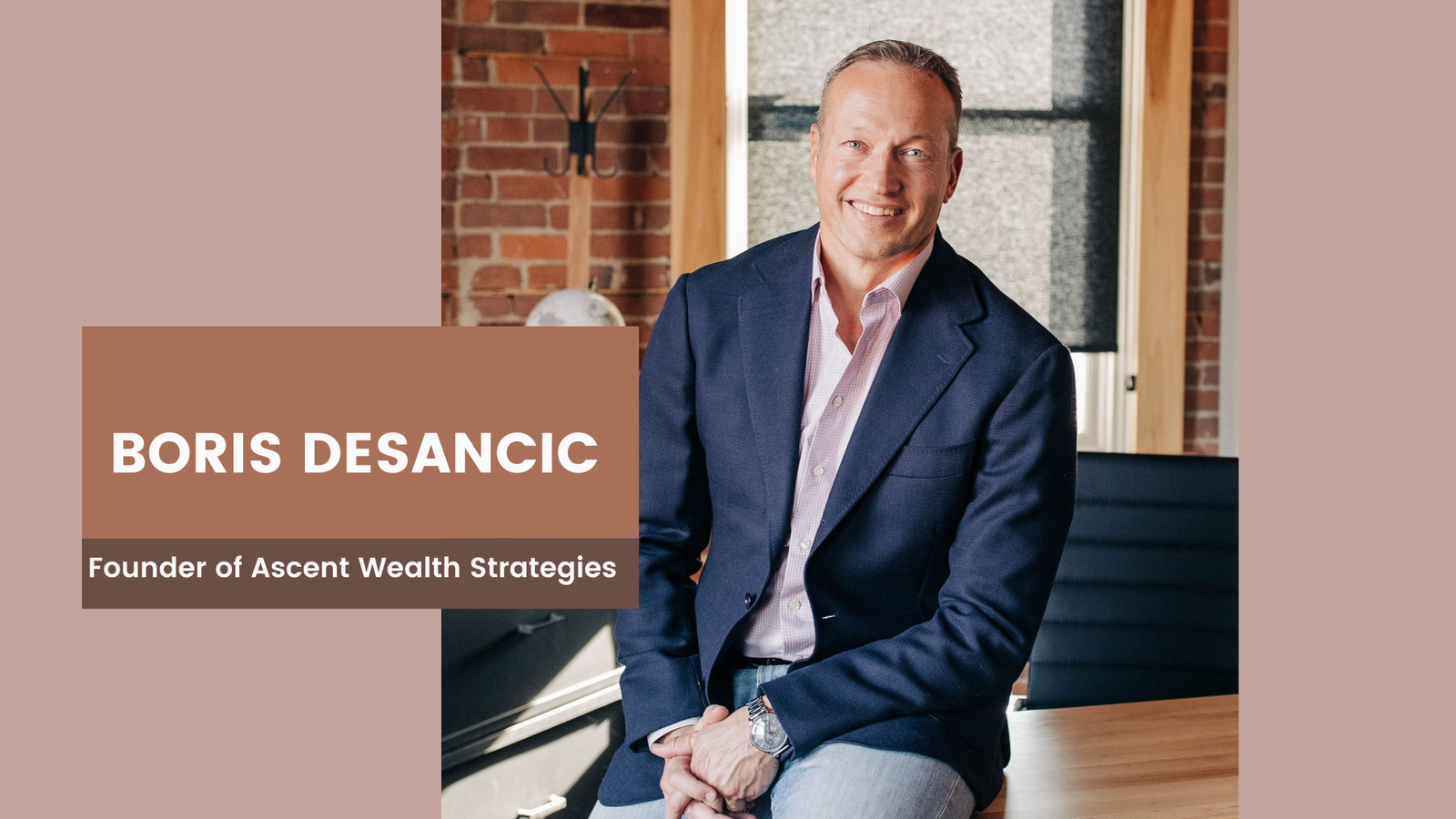 Boris Desancic advising business owners on advanced planning strategies
